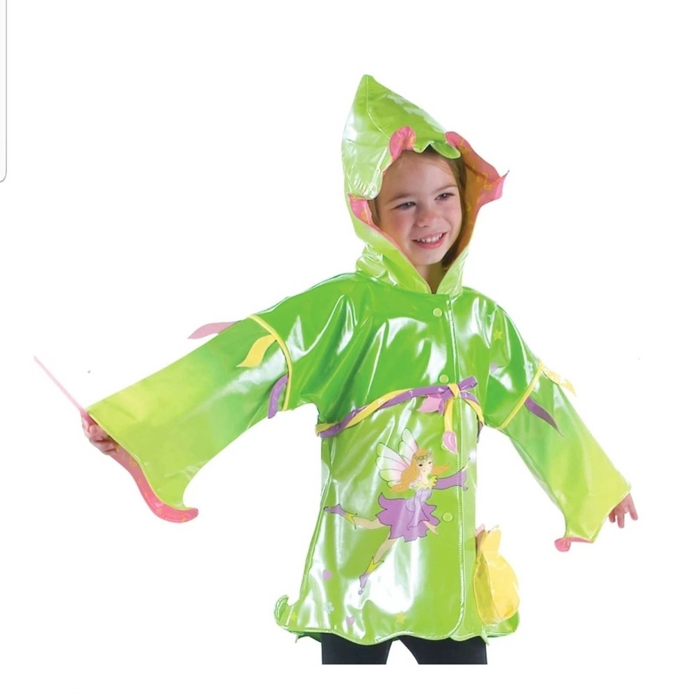 Kidorable Toddler Girl Fairy Raincoat 2T NEW
